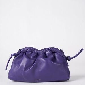 Mansur Gavriel Purple Clutch